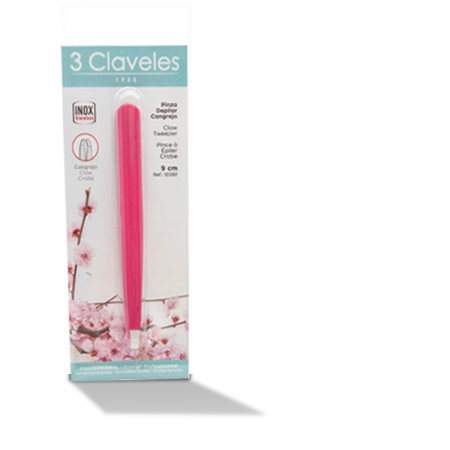 PINZA CANGREJO 9 cm ROSA