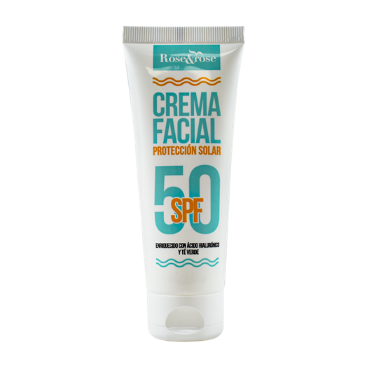 CREMA FACIAL SOLAR SPF+50 de 75 ml.