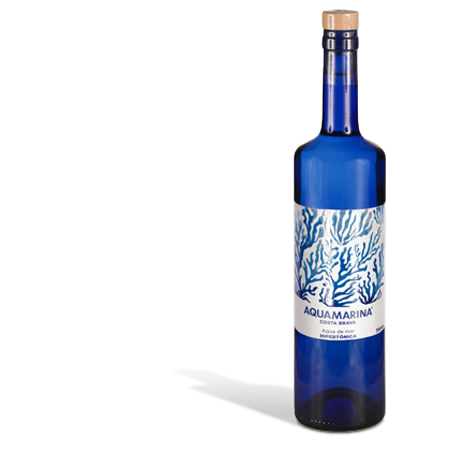 AQUA MARINA 0'75 L. VIDRIO AZUL HIPERTÓNICA