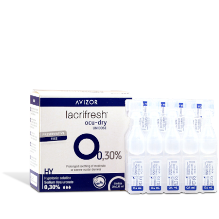 AVIZOR LACRIFRESH OCU-DRY 0.3% - 20 x 0,4 ml