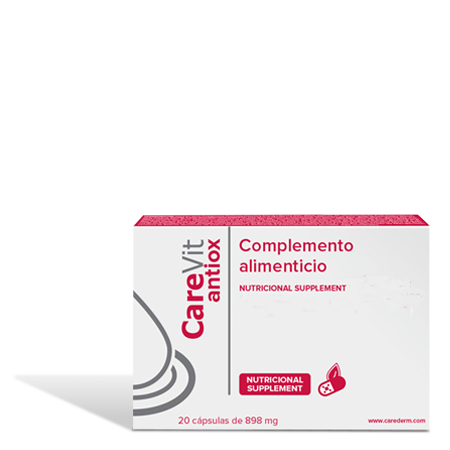 CAREDERM CAREVIT ANTIOX 20 caps