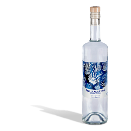 AQUA MARINA 750 ML. VIDRIO TRANSPARENTE ISOTÓNICA