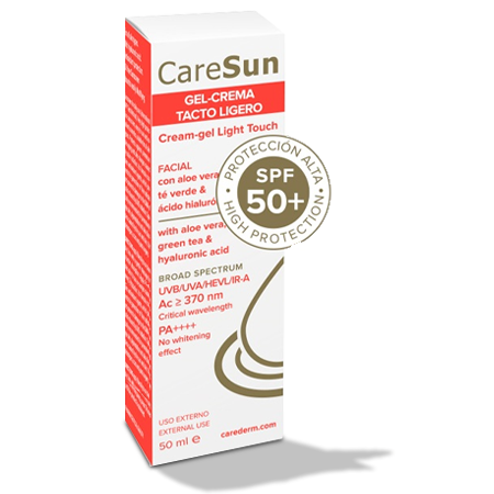 CAREDERM CARESUN FACIL GEL TACTO LIGERO SPF 50+ 50 ml