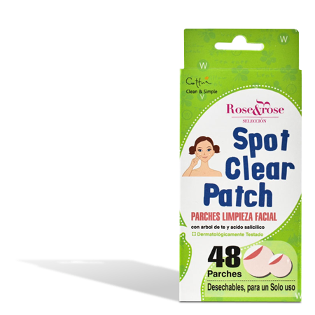 ROSE & ROSE PARCHES ELIMINACION IMPUREZAS SPOT CLEAR caja 48 parches