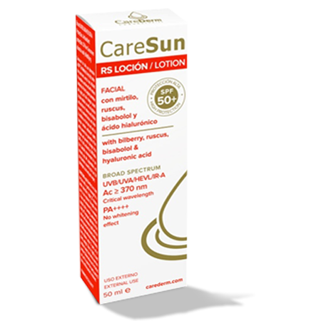 CAREDERM CARESUN LOCIÓN RS SPF 50+ 50 ml