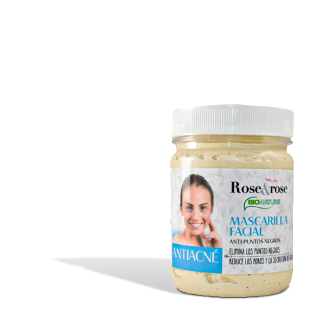 ROSE & ROSE MASCARILLA FACIAL ANTIACNE  tarro 250 ml