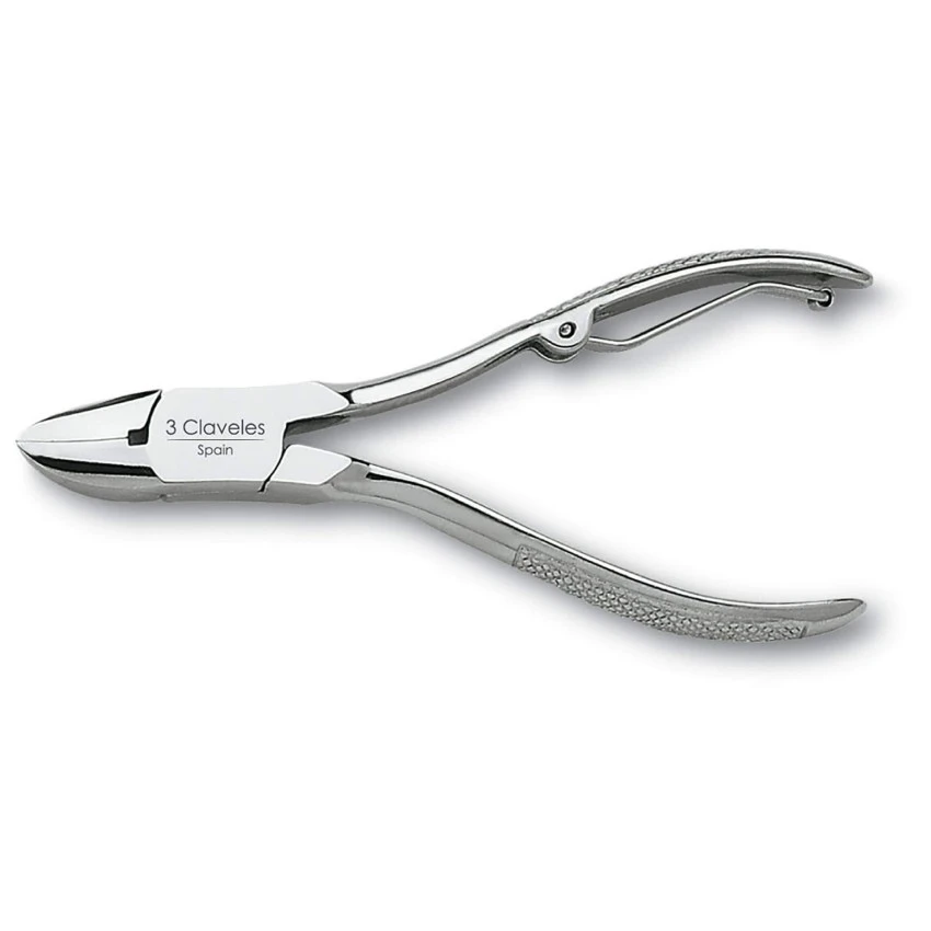 TRES CLAVELES ALICATE UÑAS 12 cm.- 4.5"