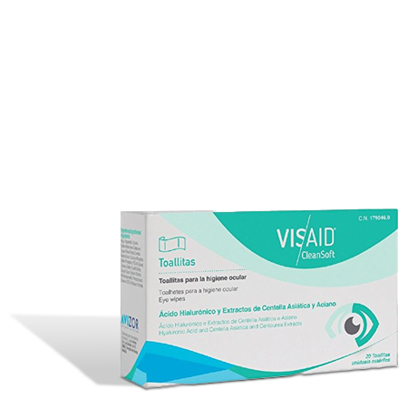 AVIZOR VISAID CLEANSOFT 20 TOALLITAS