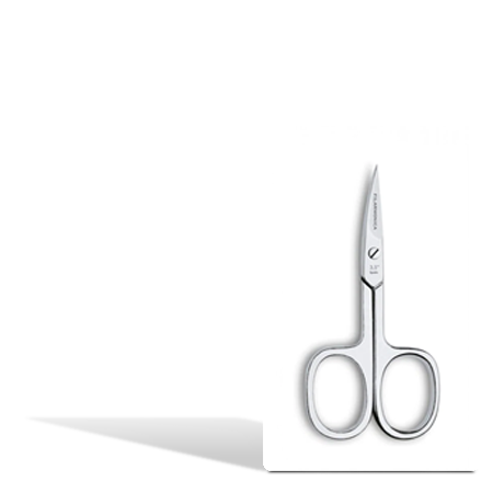 TRES CLAVELES TIJERAS CURVAS PARA UÑAS (3.5´´- 9 cm )