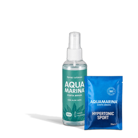 AQUA MARINA STICK 30 ML HIPERTÓNICO (1 UNID) + SPRAY 150 ML ALOE-MAR