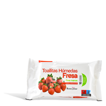 ROSE & ROSE TOALLITAS FRESA